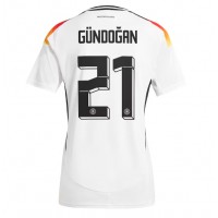 Maglia Calcio Germania Ilkay Gundogan #21 Prima Divisa Donna Europei 2024 Manica Corta